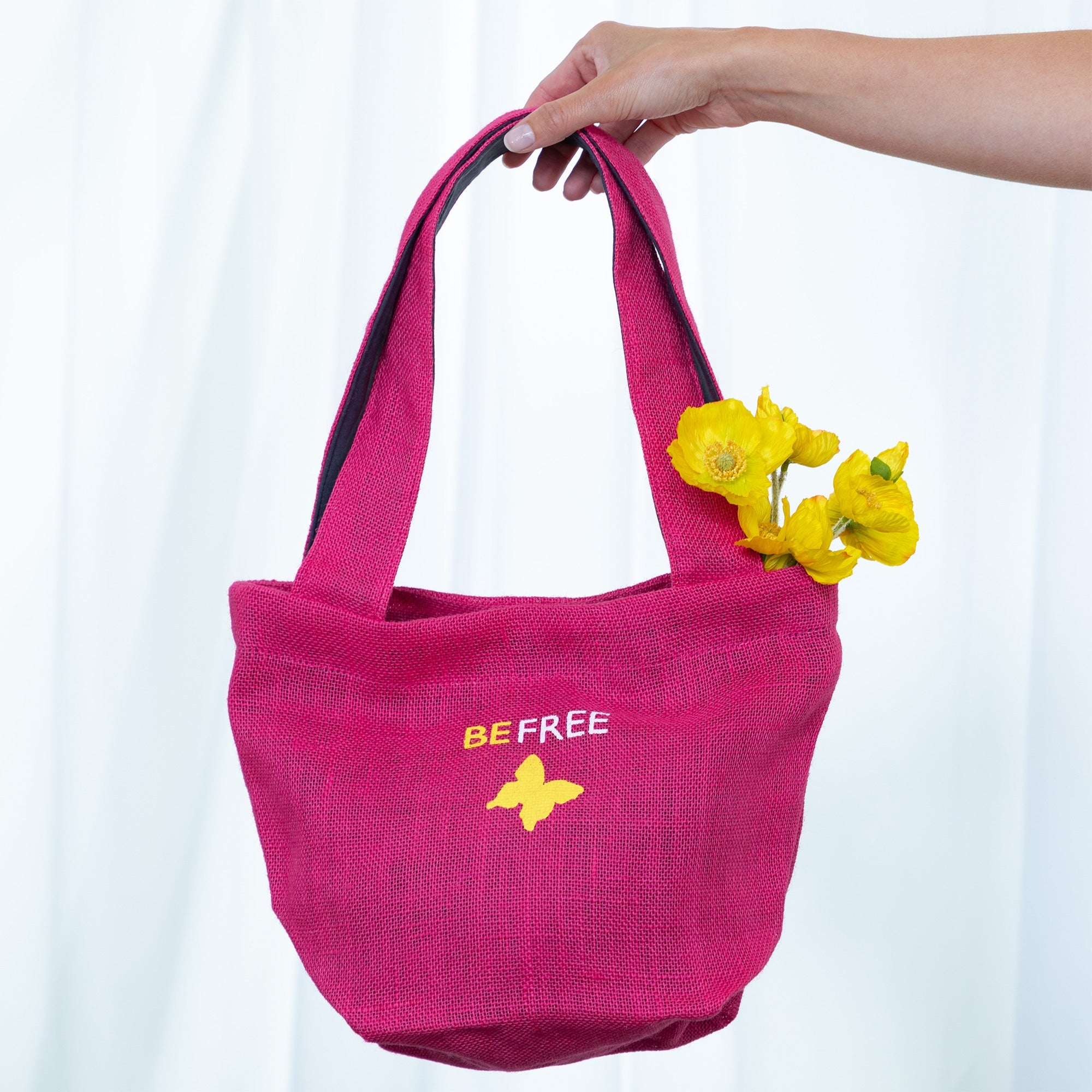 Be Free Butterfly Tote - Aaria Tees Aaria Tees