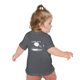 Mystery Noir Chicago Skyline Sunset Unisex Baby Short Sleeve T-Shirt - Aaria Tees Aaria Tees