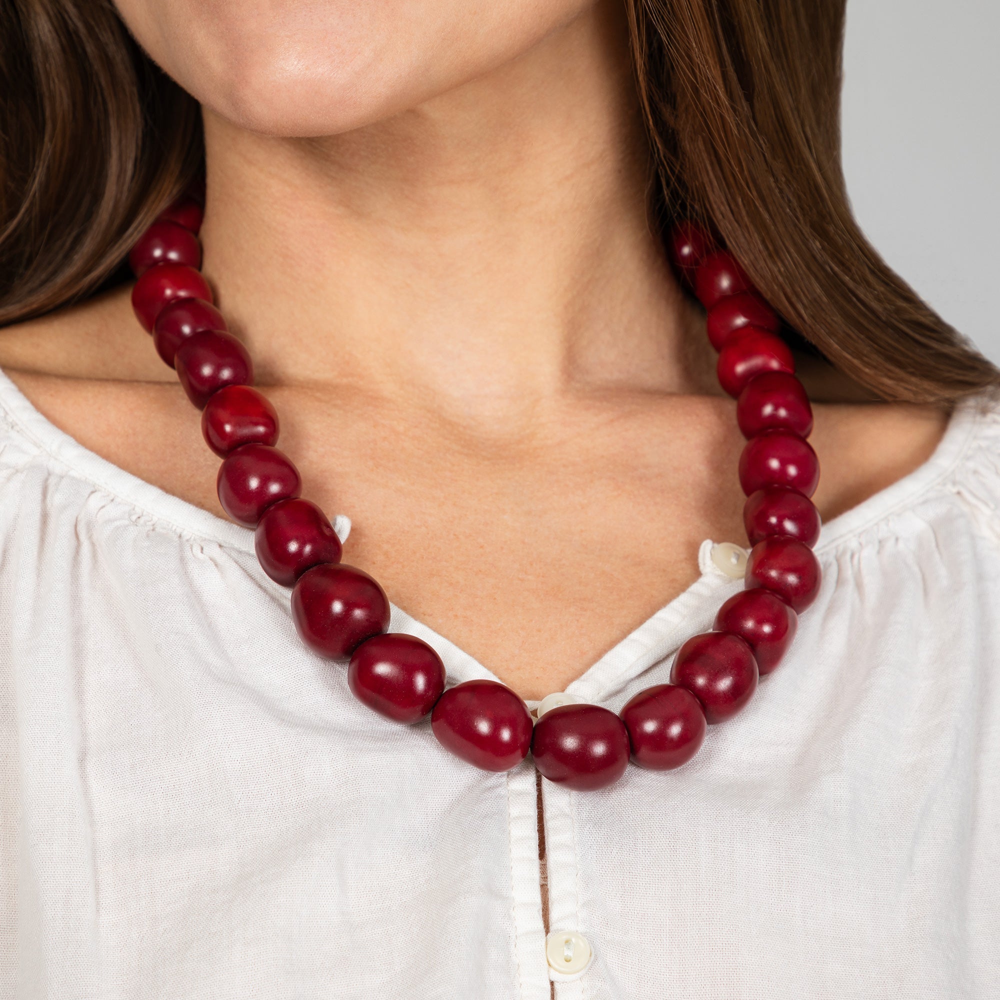 Tatiana Tagua Necklace - Aaria Tees Aaria Tees