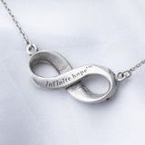 Diabetes Awareness Infinity Necklace - Aaria Tees Aaria Tees