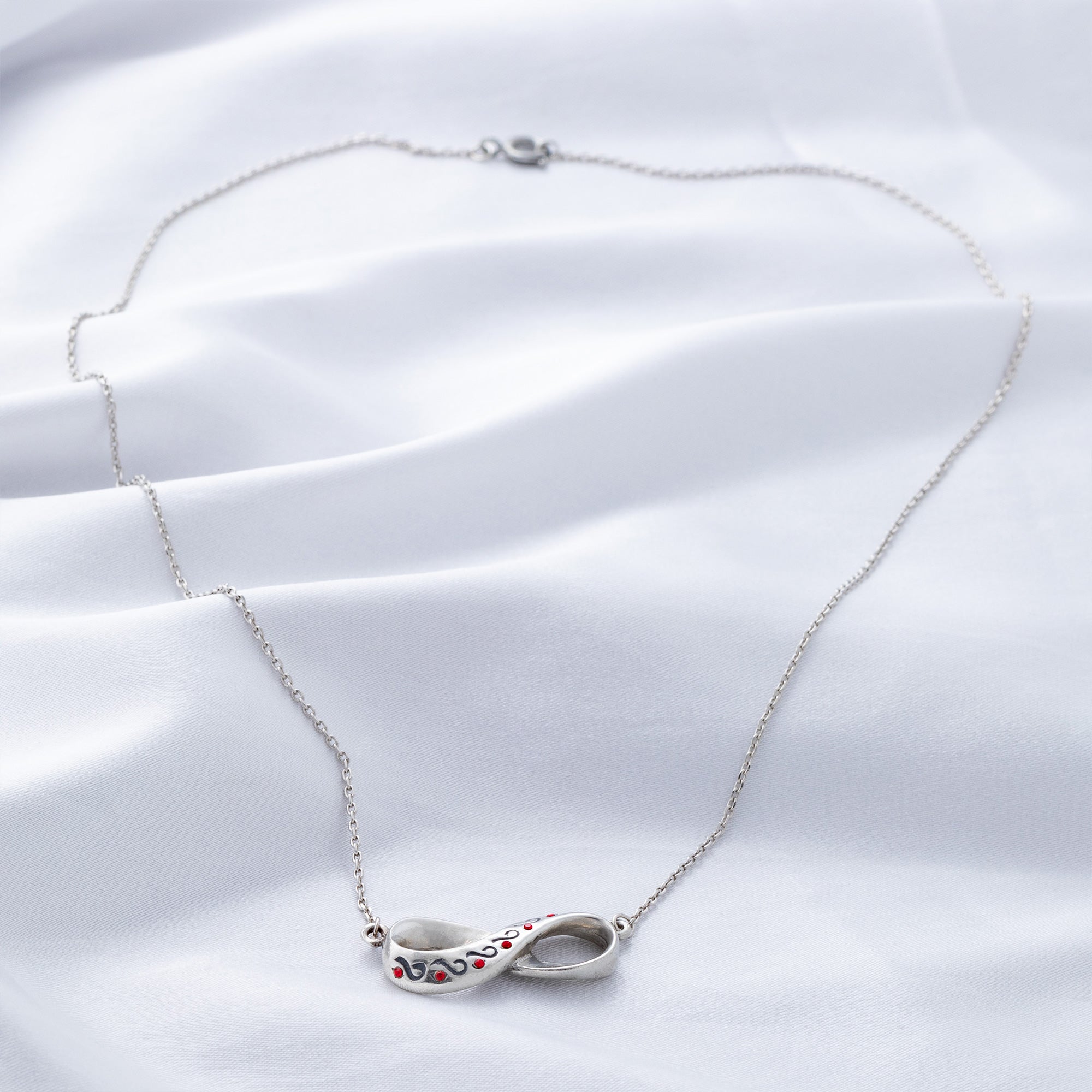 Diabetes Awareness Infinity Necklace - Aaria Tees Aaria Tees