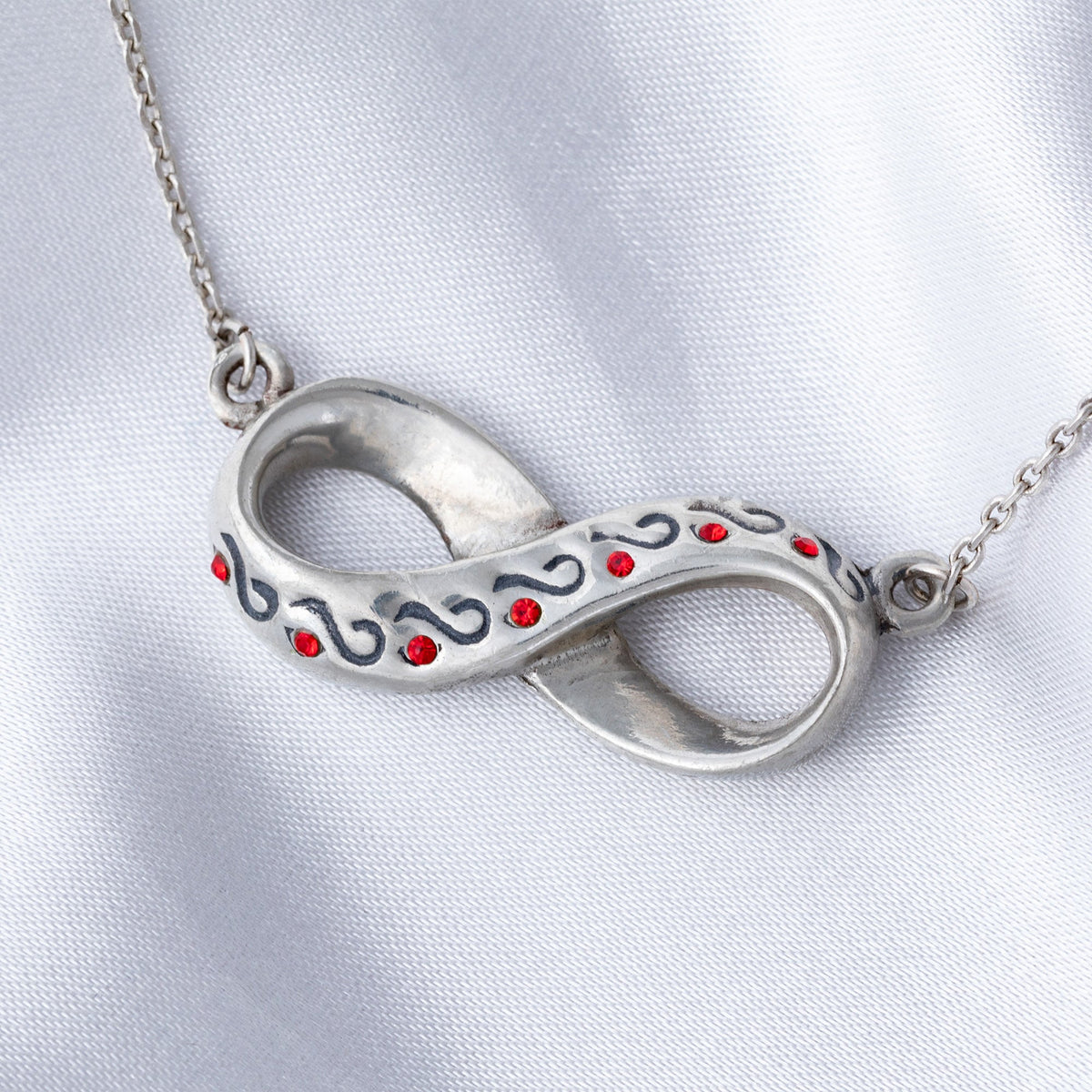 Diabetes Awareness Infinity Necklace - Aaria Tees