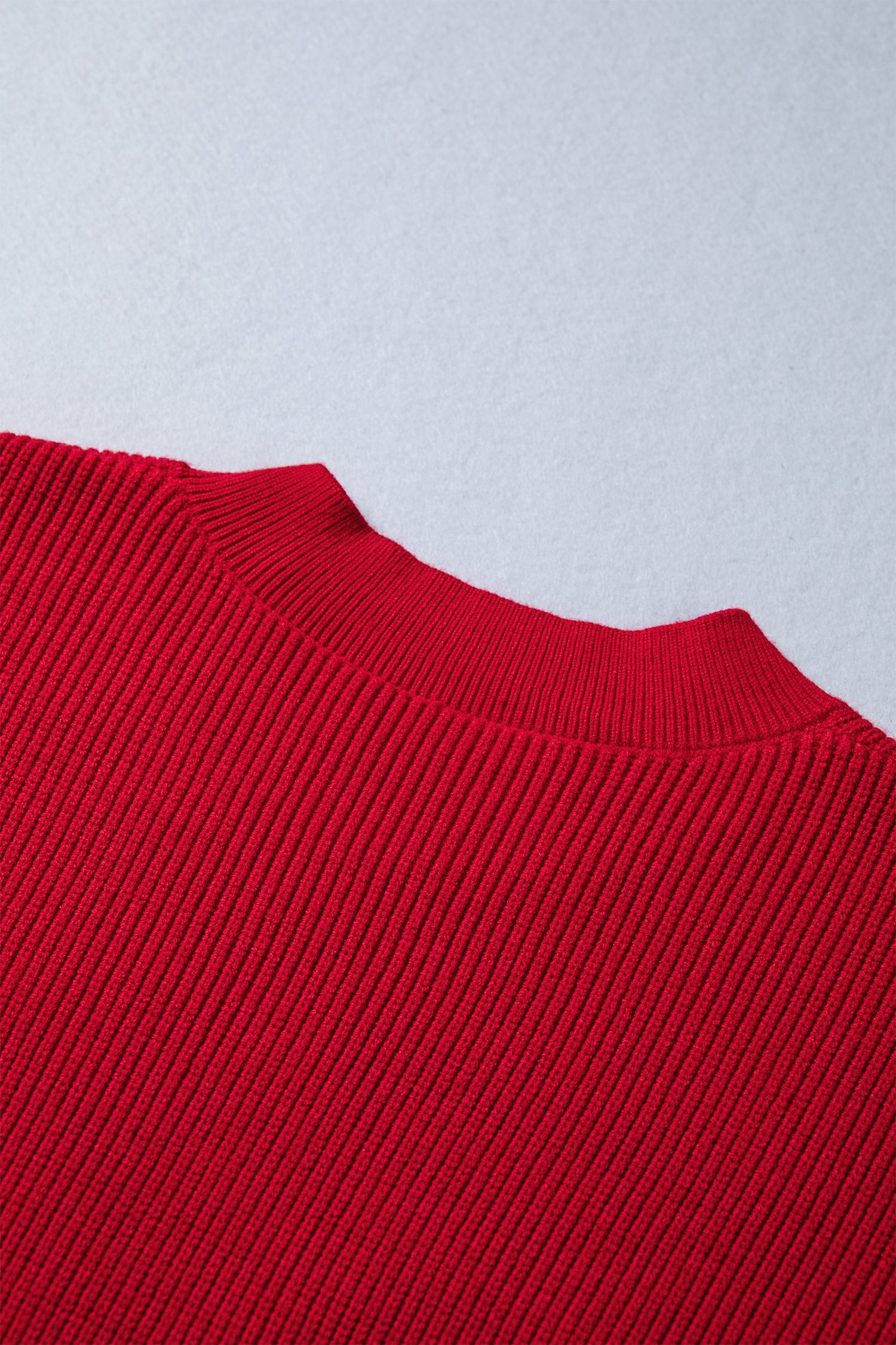 Arya Embroidered Graphic Ribbed Sweater - Aaria Tees Aaria Tees
