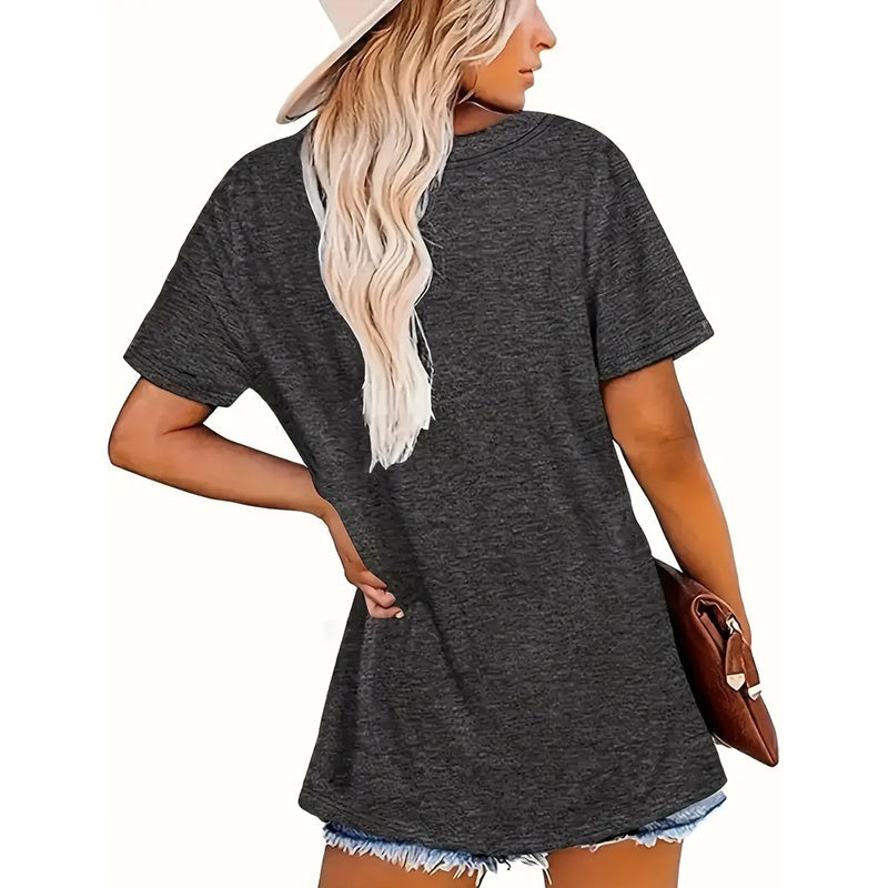 Retro Desert Highway T-Shirt - Casual Short Sleeve Tee Tops - Aaria Tees Aaria Tees