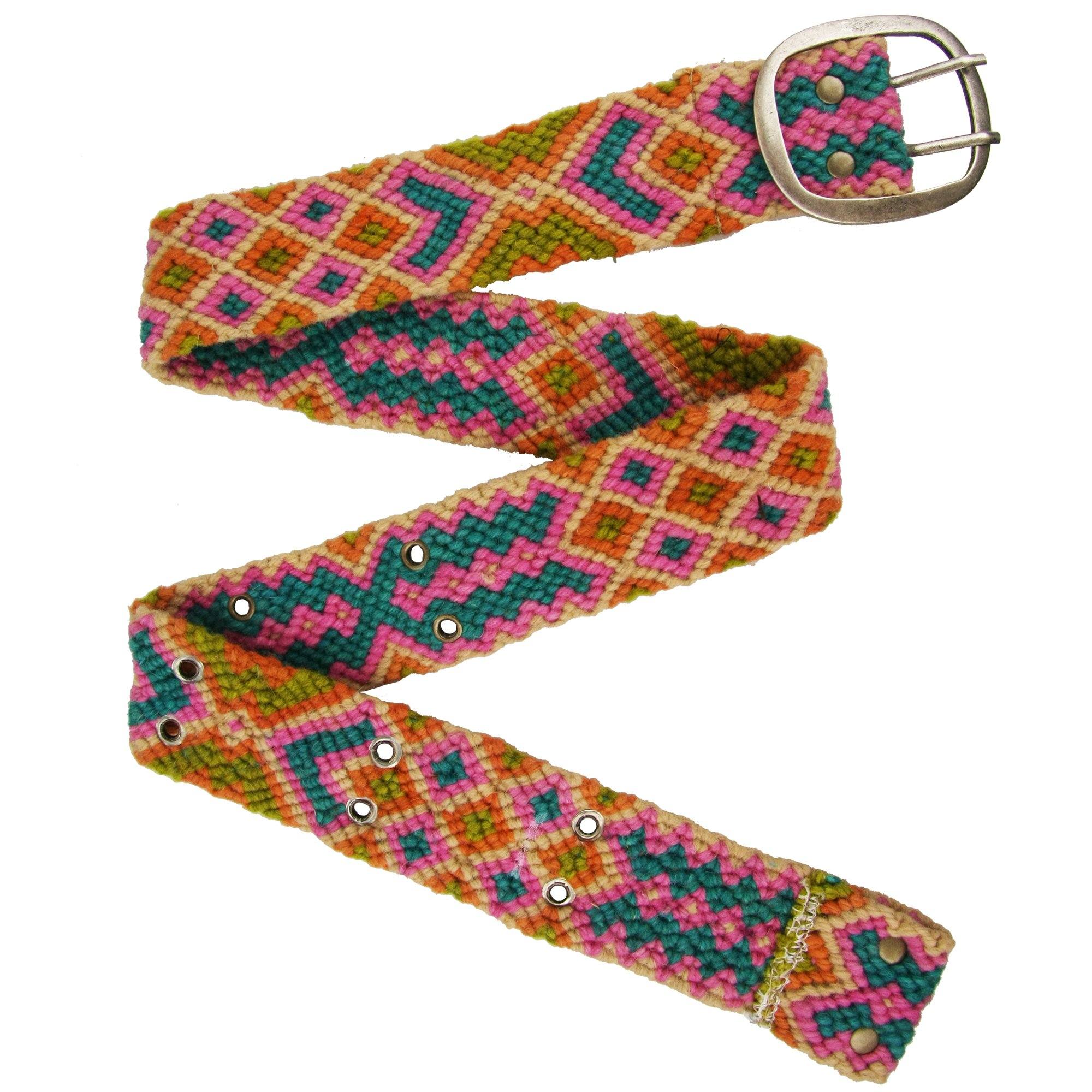Geometric Knotted Wool Belt - Aaria Tees Aaria Tees