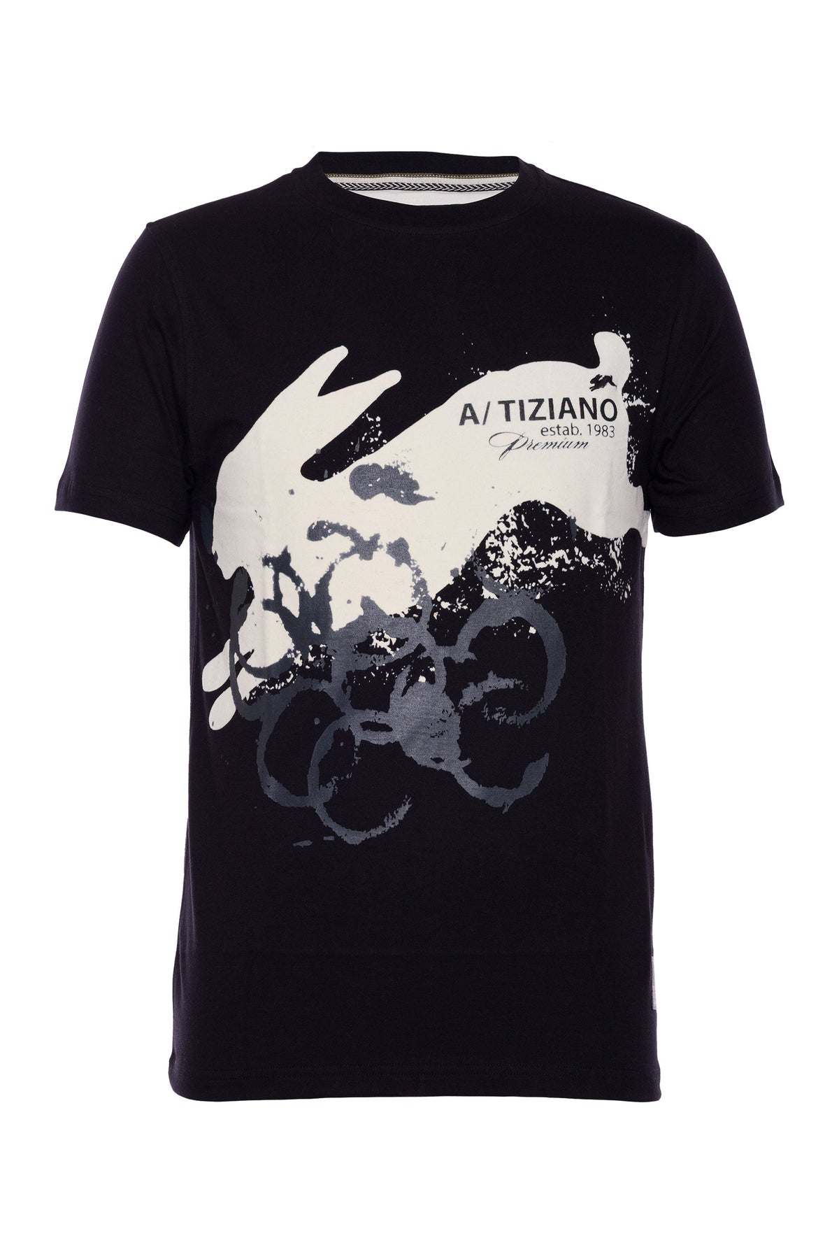 Cardi | Graphic Print Tee - Aaria Tees