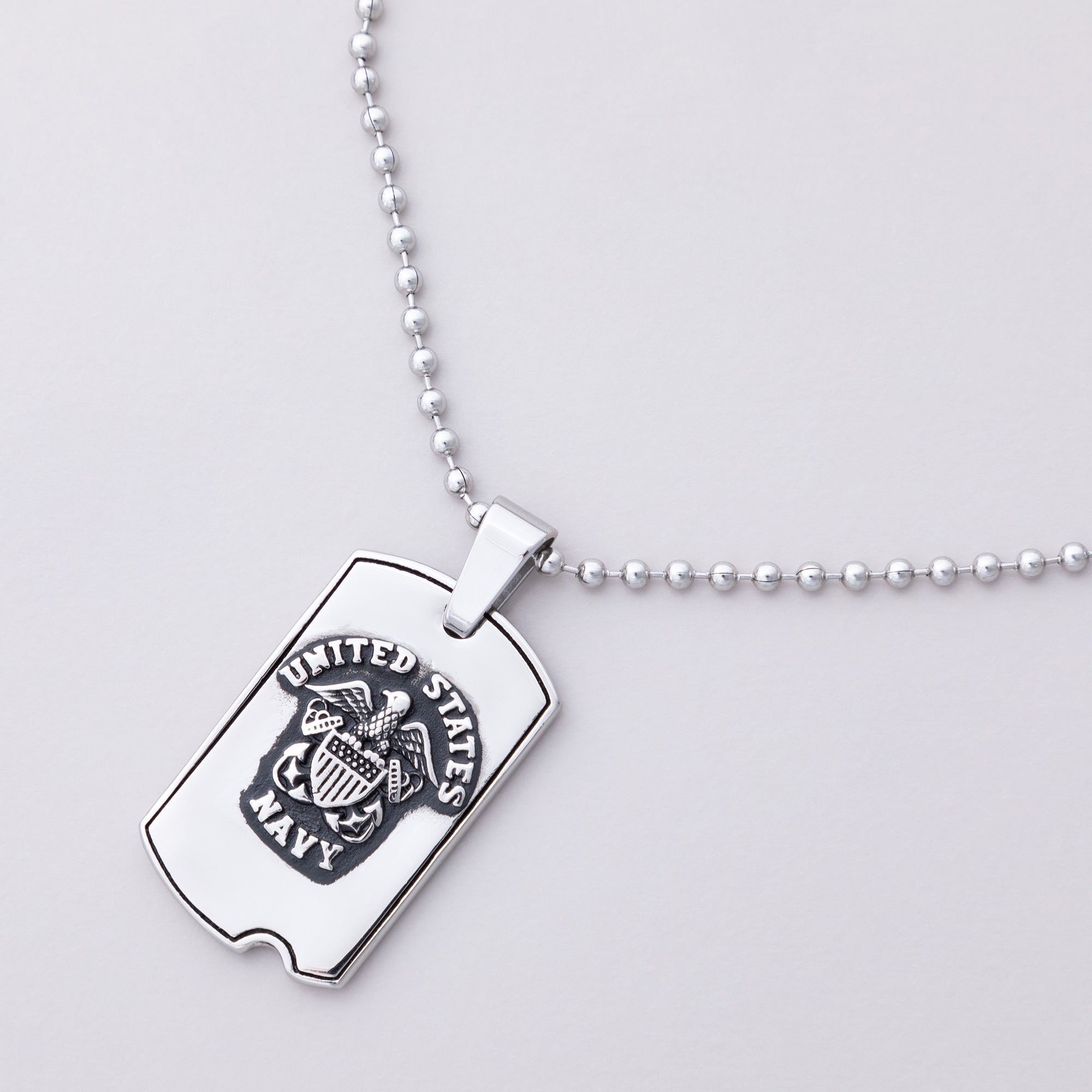 St. Michael Military Dog Tag Necklace - Aaria Tees Aaria Tees
