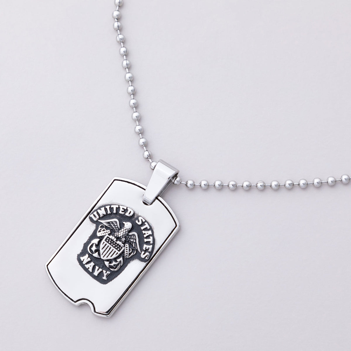 St. Michael Military Dog Tag Necklace - Aaria Tees