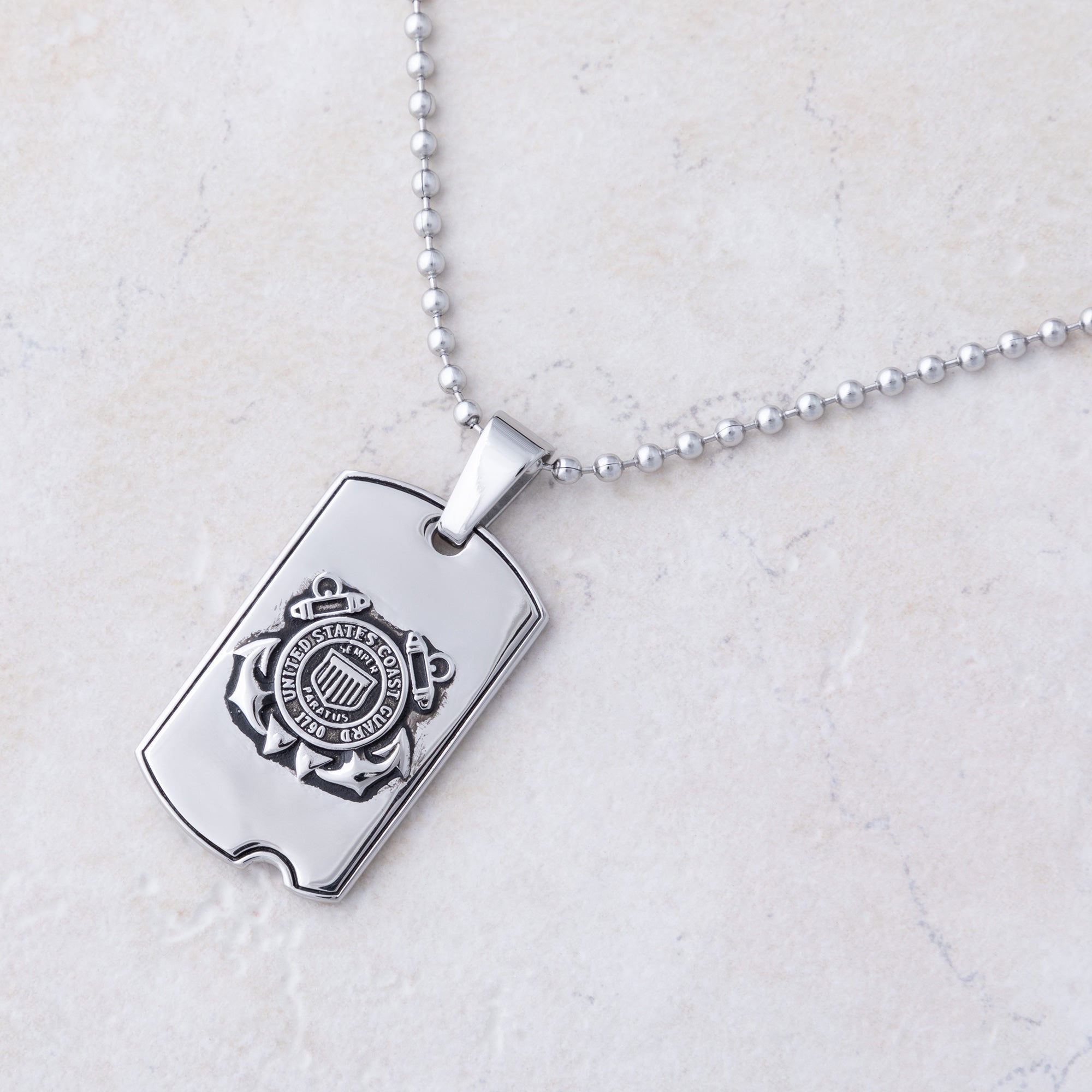 St. Michael Military Dog Tag Necklace - Aaria Tees Aaria Tees