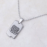 St. Michael Military Dog Tag Necklace - Aaria Tees Aaria Tees