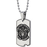 St. Michael Military Dog Tag Necklace - Aaria Tees Aaria Tees