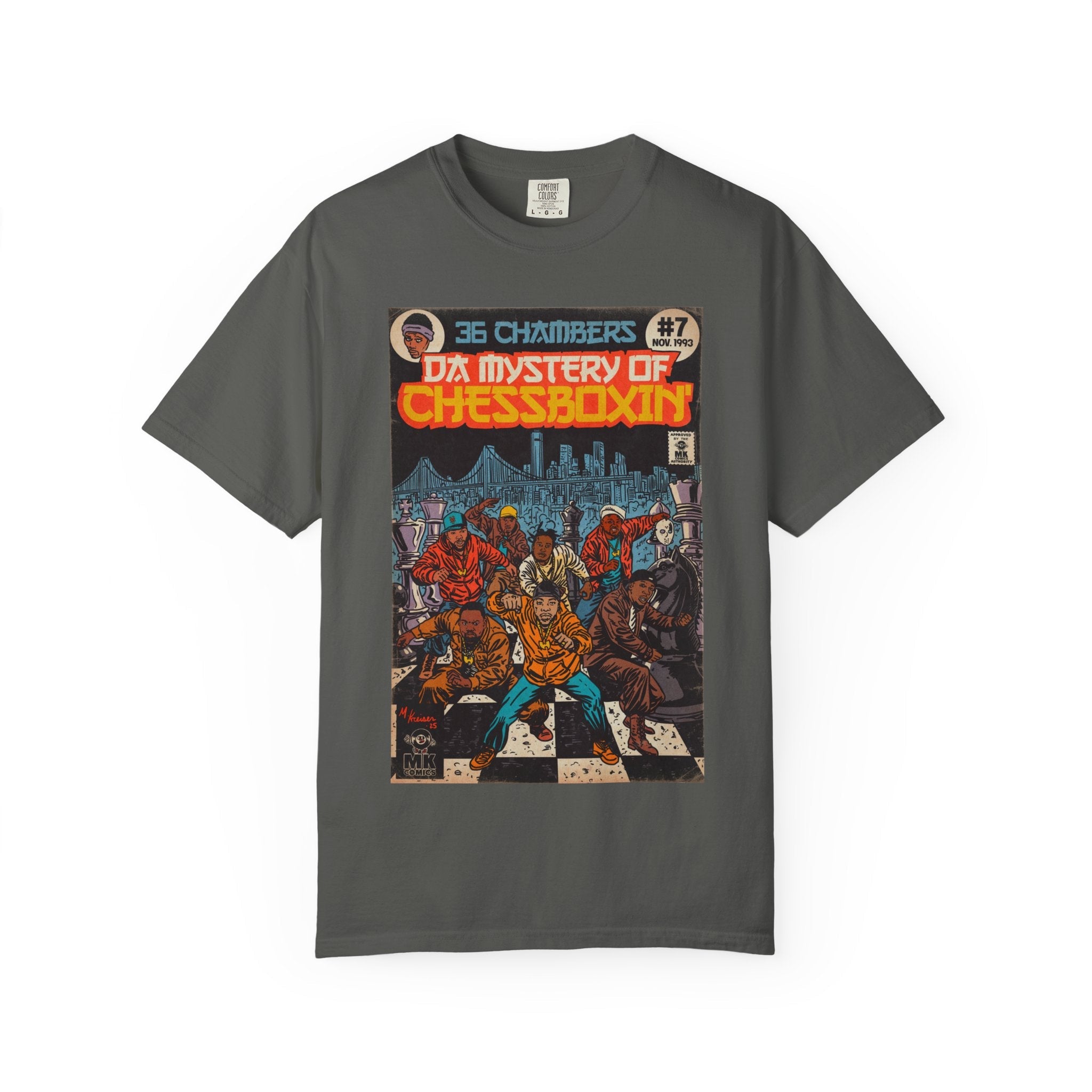 Da Mystery of Chessboxin - Unisex Comfort Colors T-shirt | Hip Hop Graphic Cotton Oversized Streetwear Tee - Aaria Tees Aaria Tees