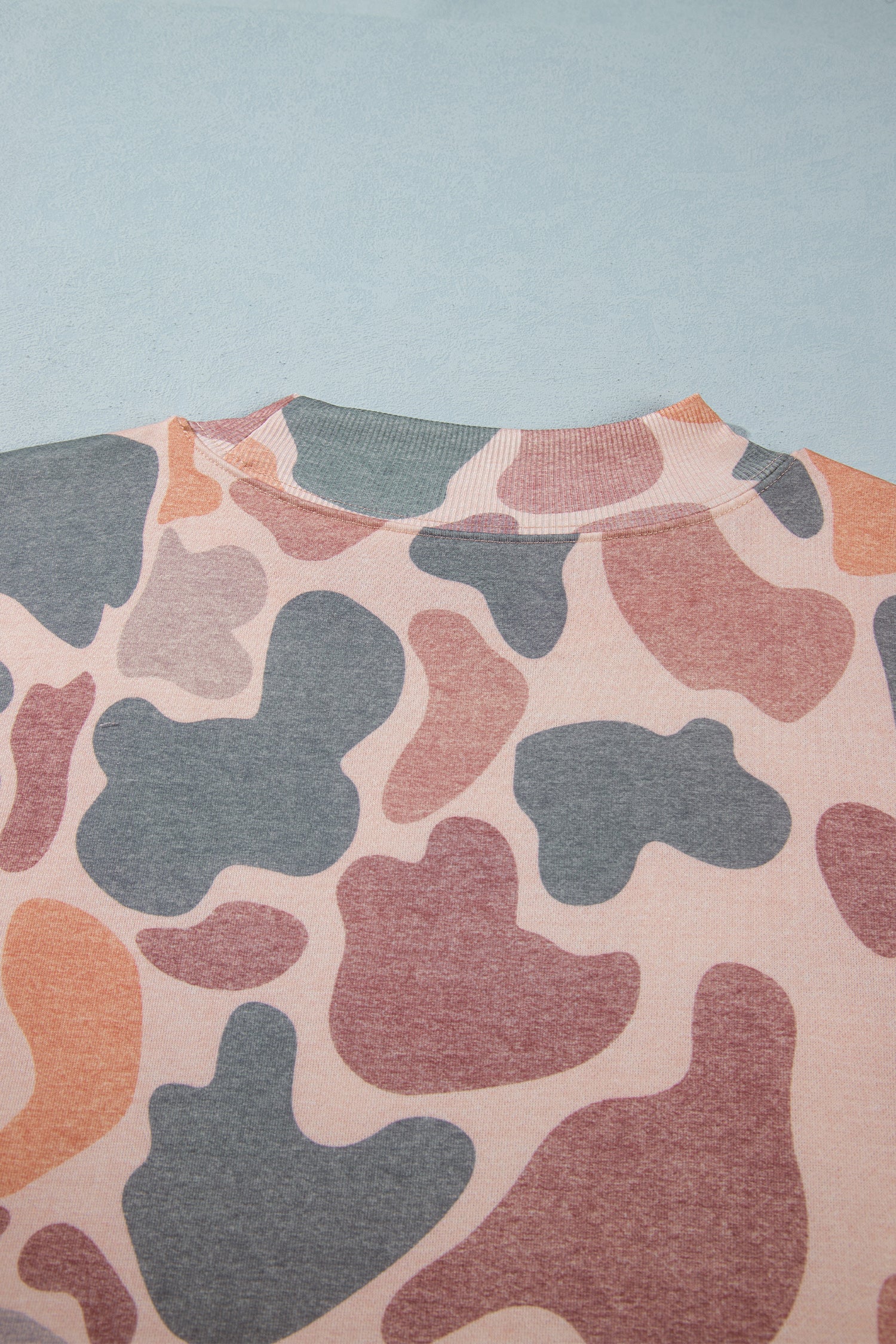 Multicolour Camouflage Western Graphic Plus Size Sweatshirt - Aaria Tees Aaria Tees