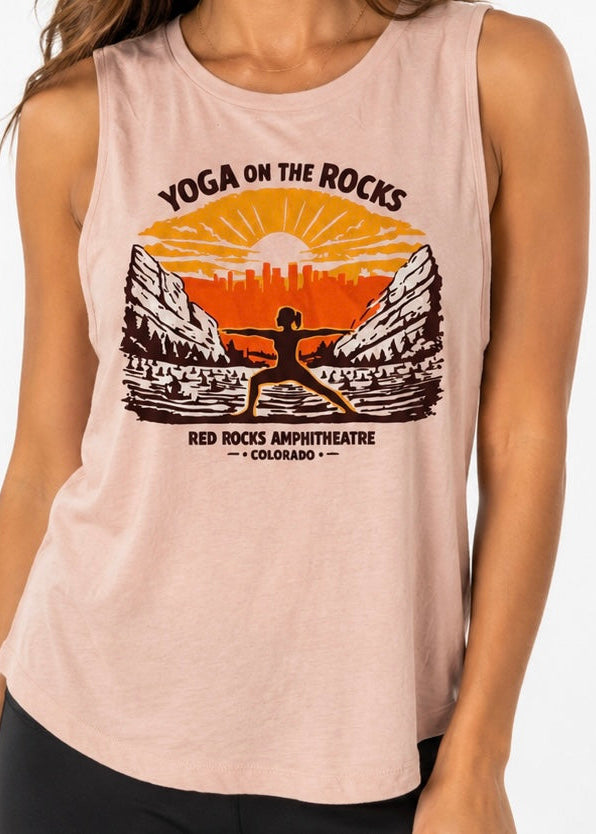 2026 Yoga on the Rocks Red Rocks Design 3 - Aaria Tees Aaria Tees