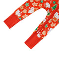 PoshTOT Sanrio Hello Kitty Christmas Bamboo Baby Convertible Zippy Romper - Aaria Tees Aaria Tees