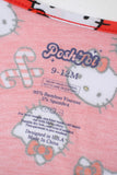 PoshTOT Sanrio Hello Kitty Red Bamboo Baby Convertible Zippy Romper - Aaria Tees Aaria Tees