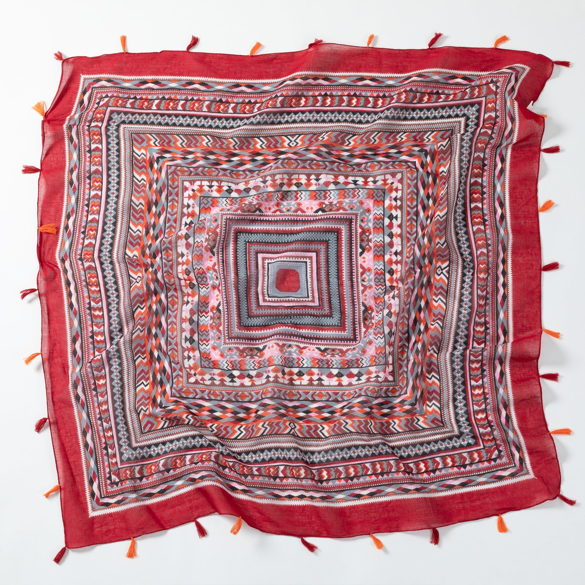 Tribal Tassel Scarf - Aaria Tees Aaria Tees
