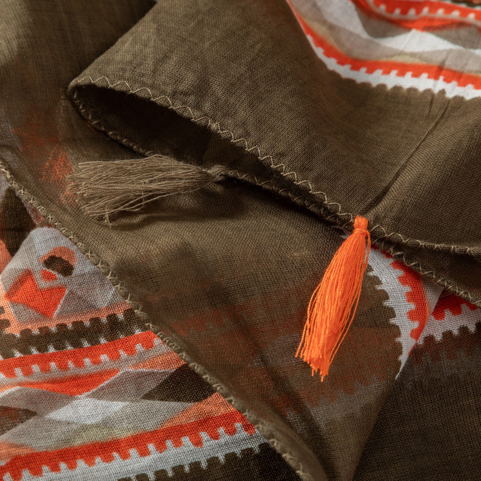 Tribal Tassel Scarf - Aaria Tees Aaria Tees