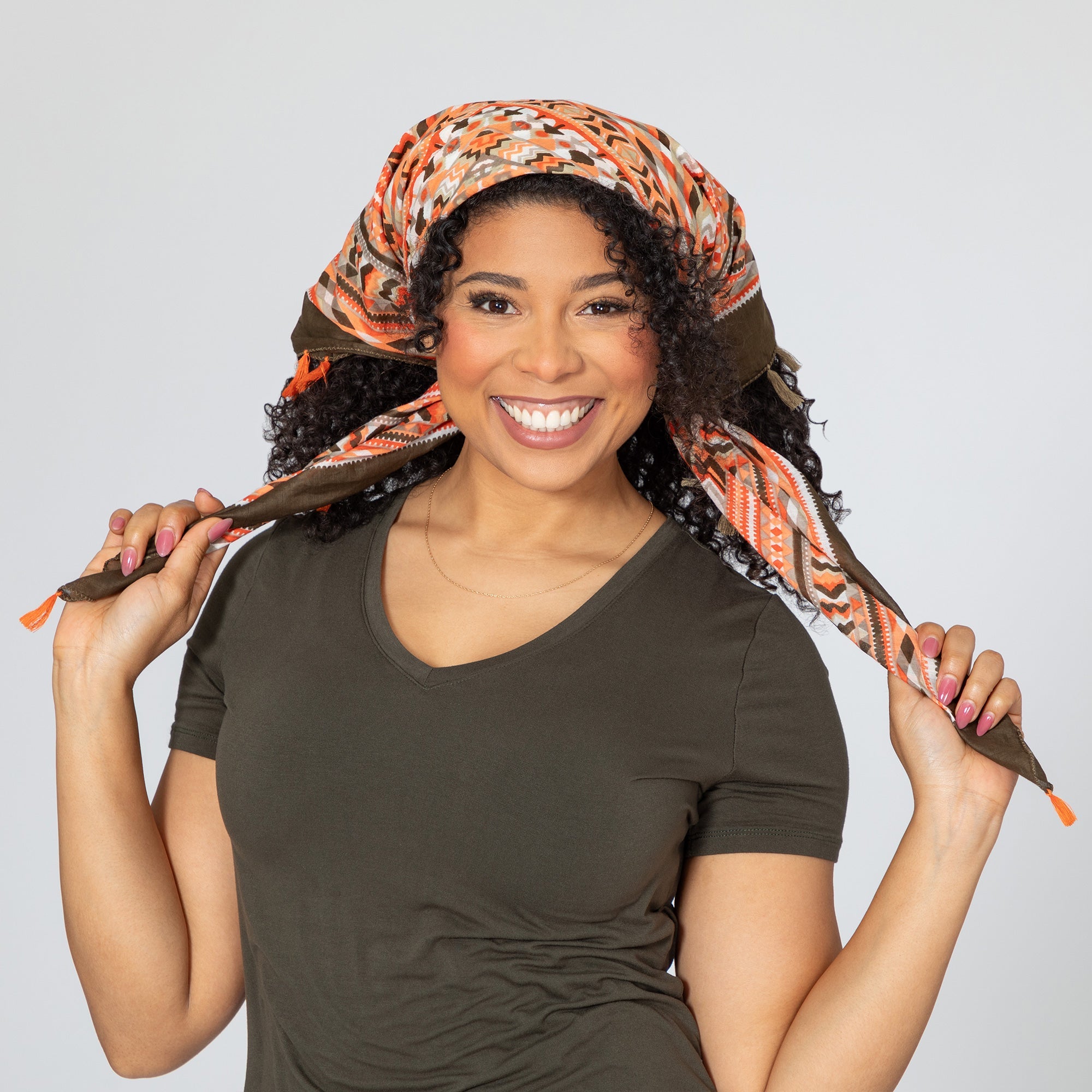 Tribal Tassel Scarf - Aaria Tees Aaria Tees