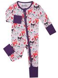 PoshTOT Sanrio My Melody Bamboo Baby Convertible Zippy Romper - Aaria Tees Aaria Tees