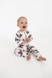 Butterfly Romper Bamboo Pajama Set - Aaria Tees Aaria Tees