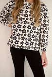 Girly vibes collection- Midnight flower Aaria Tees