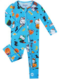 PoshTOT Sanrio Hello Kitty Candy Bamboo Baby Convertible Zippy Romper - Aaria Tees Aaria Tees