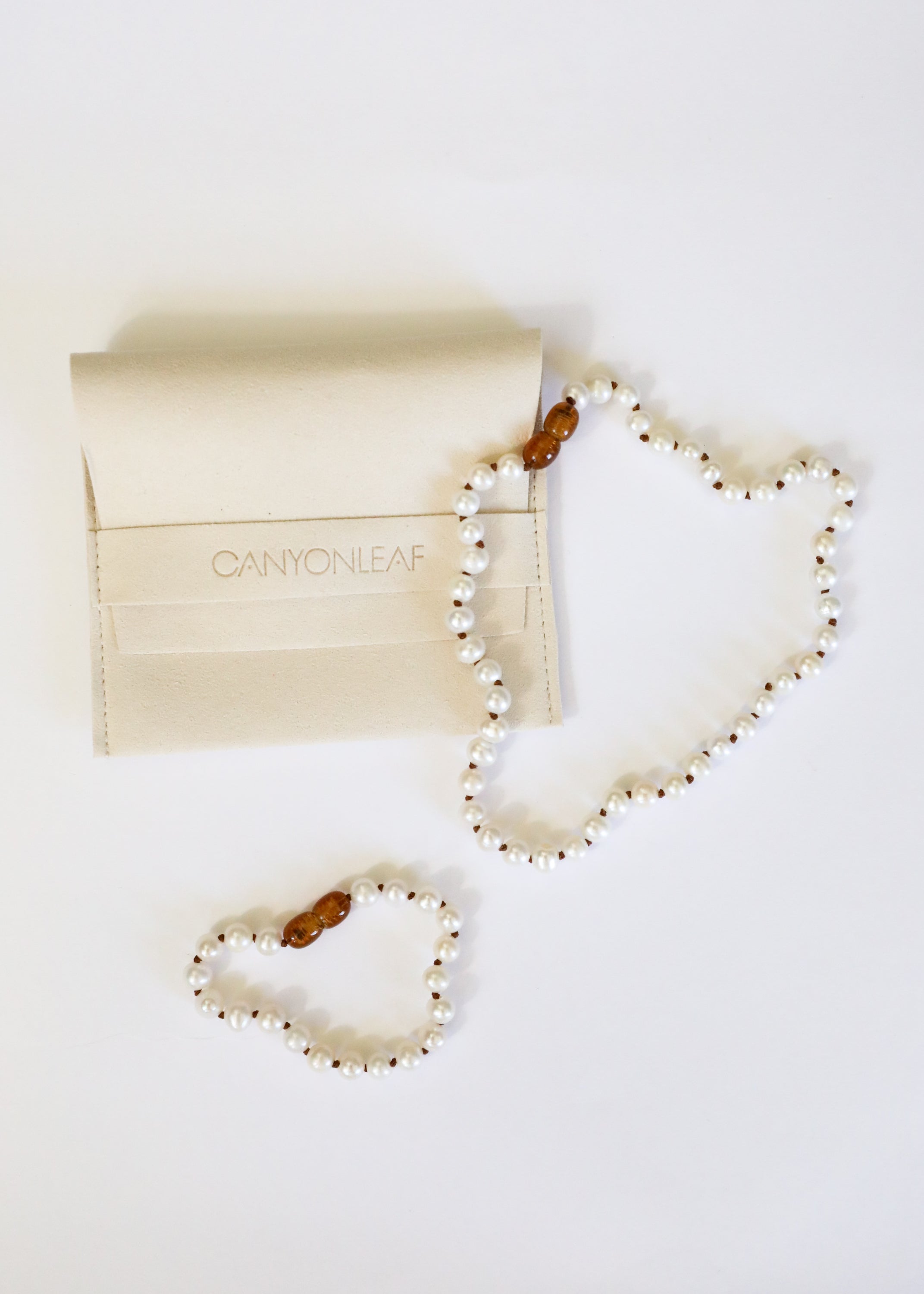 Pure Gemstone + Pearl || Necklace - Aaria Tees Aaria Tees