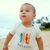 graphic bodysuit | make waves - Aaria Tees Aaria Tees