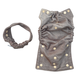 Adjustable Merino Wool Diaper Cover and Belt - Aaria Tees Aaria Tees