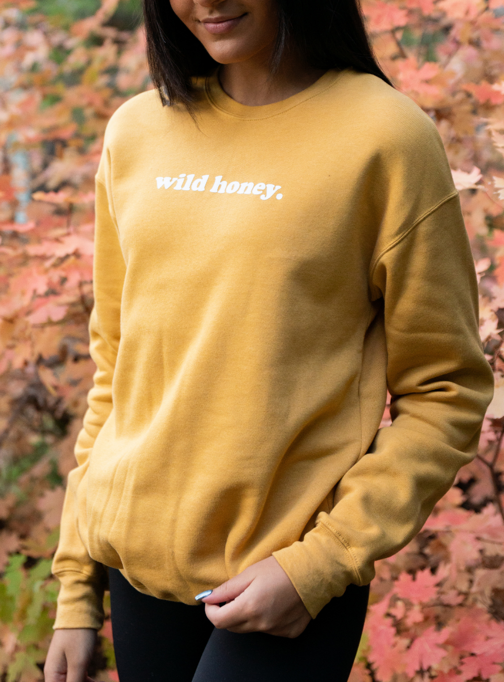 Wild Honey Sweatshirt - Aaria Tees Aaria Tees