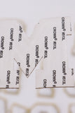 White letters "A-Z" stickers - Aaria Tees Aaria Tees