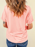 FLOWER MARKET Graphic Crewneck T Shirt Aaria Tees