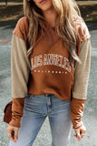 Women's Letter Graphic Hoodie Aaria Tees