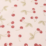 Organic Ruffle Jumpsuit - Cherry - Aaria Tees Aaria Tees