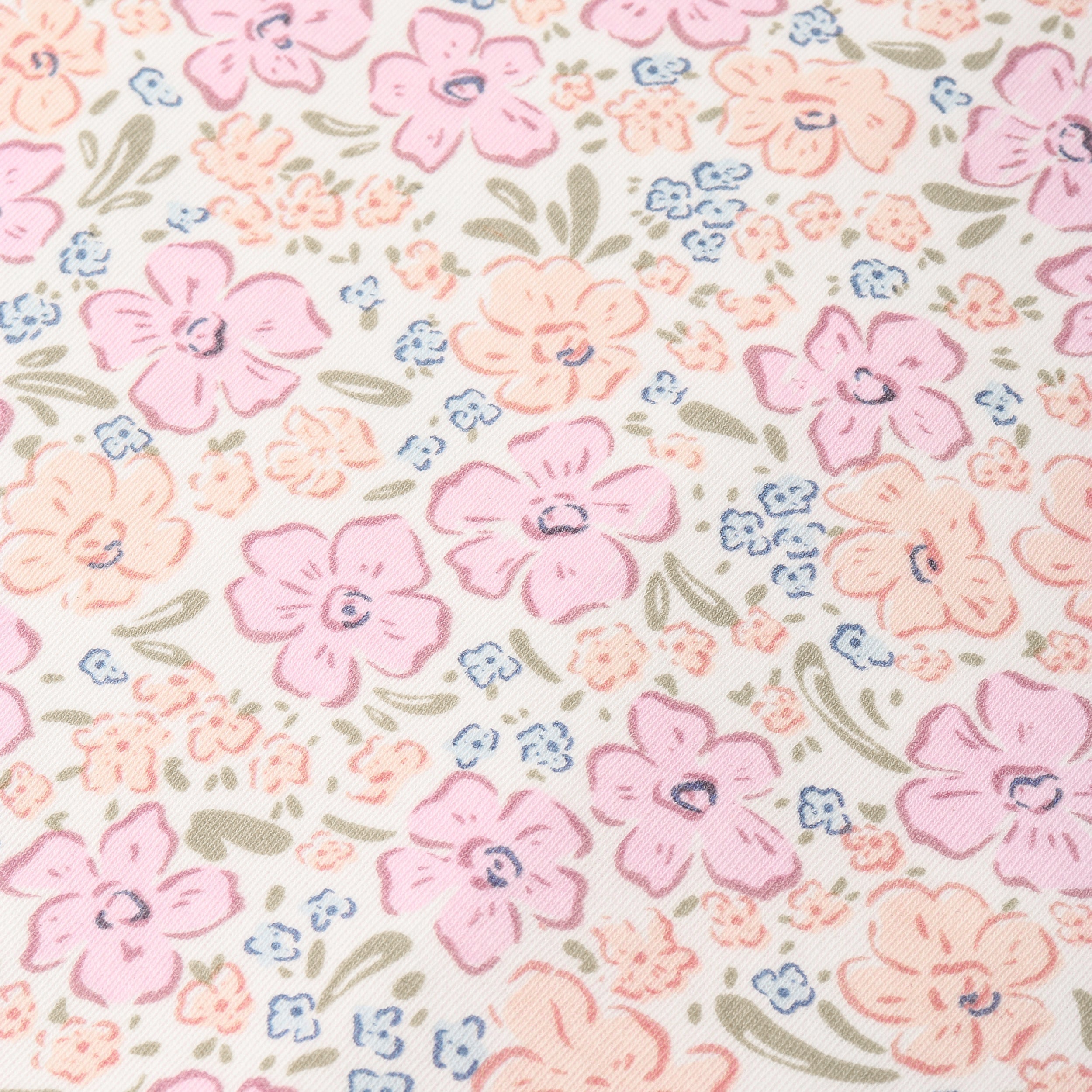 Organic Flutter Romper - Peony - Aaria Tees Aaria Tees