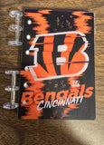 Bengals Football Acrylic Refillable Notebook Aaria Tees