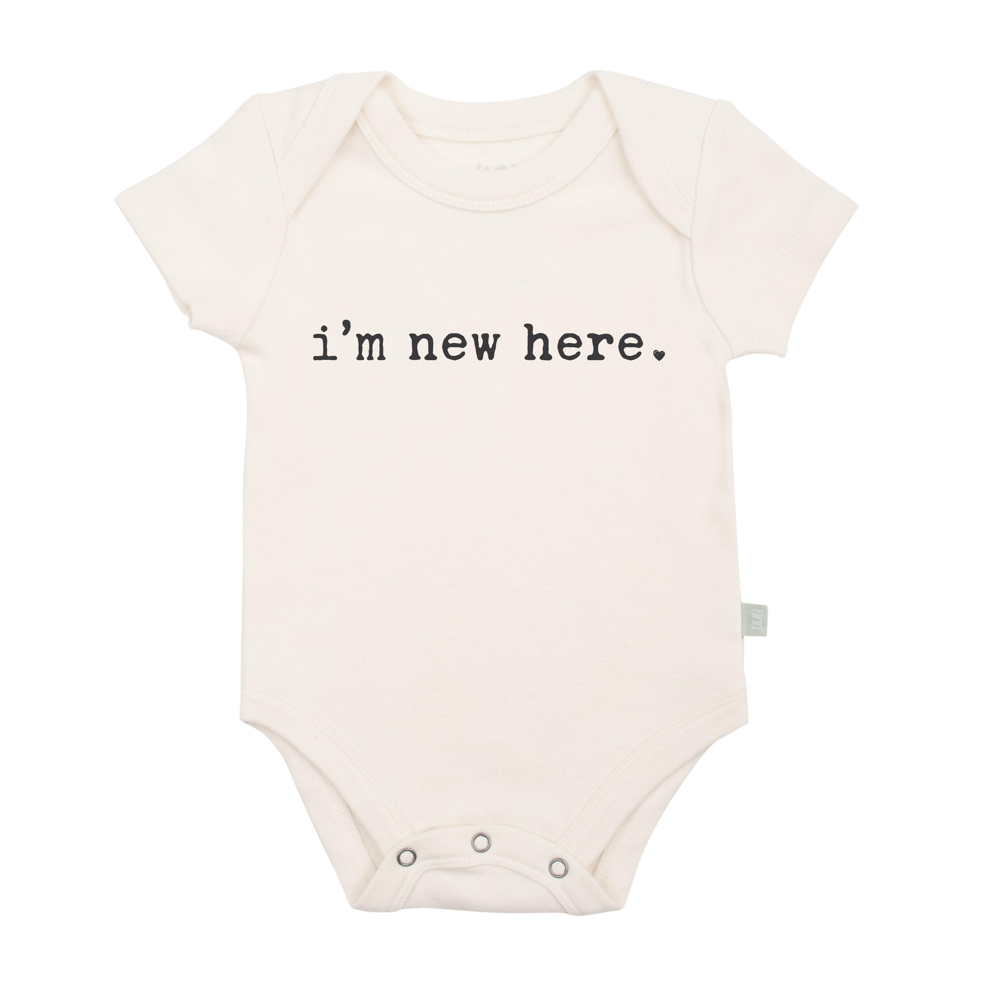 graphic bodysuit | i'm new here - Aaria Tees Aaria Tees