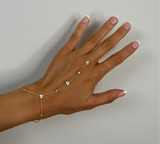 Kira Hand Chain Bracelet Aaria Tees