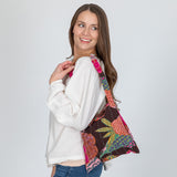 Hand Stitched Kantha Hobo Bag - Aaria Tees Aaria Tees