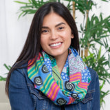 Cascade of Colors Infinity Scarf | Fair Trade - Aaria Tees Aaria Tees