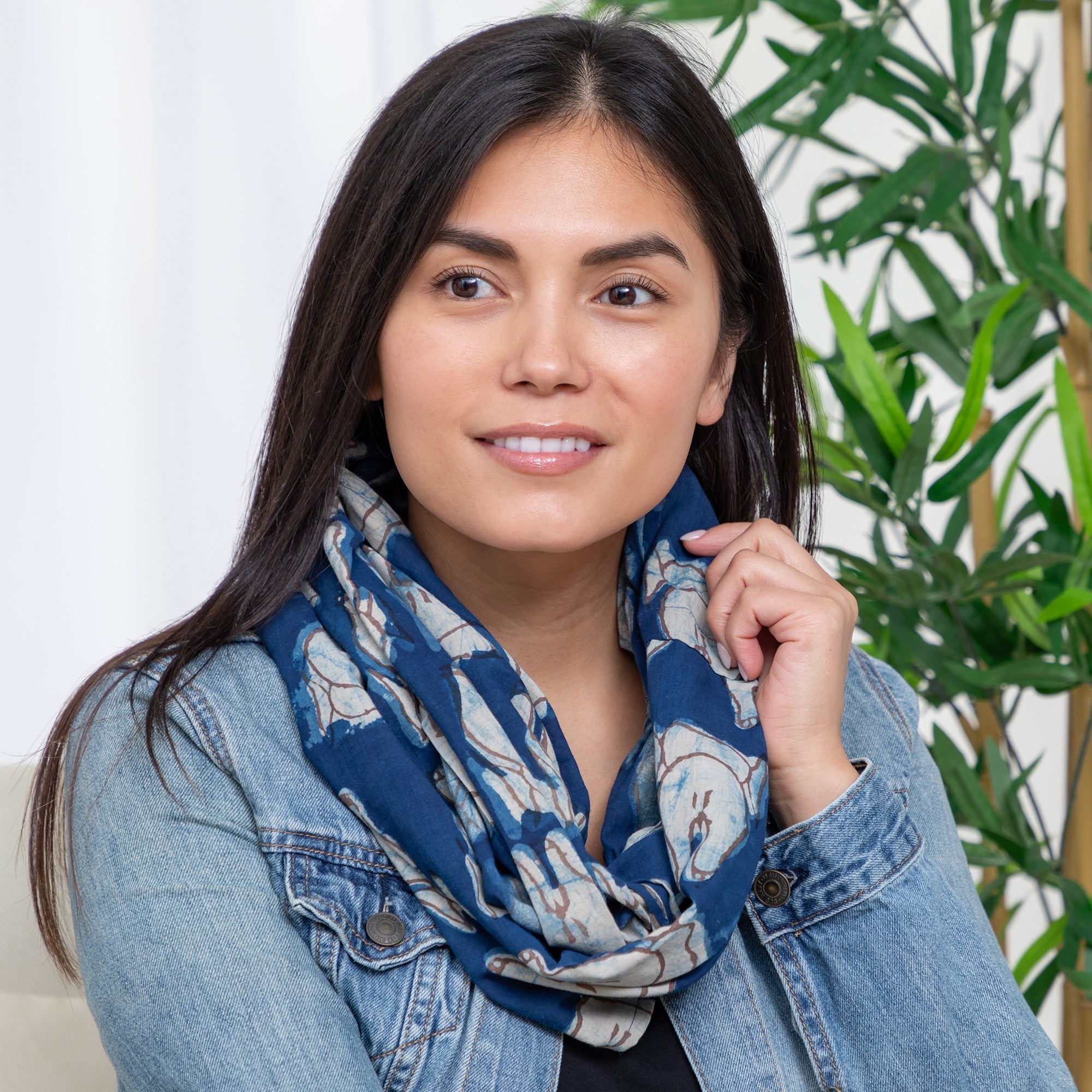 Cascade of Colors Infinity Scarf | Fair Trade - Aaria Tees Aaria Tees