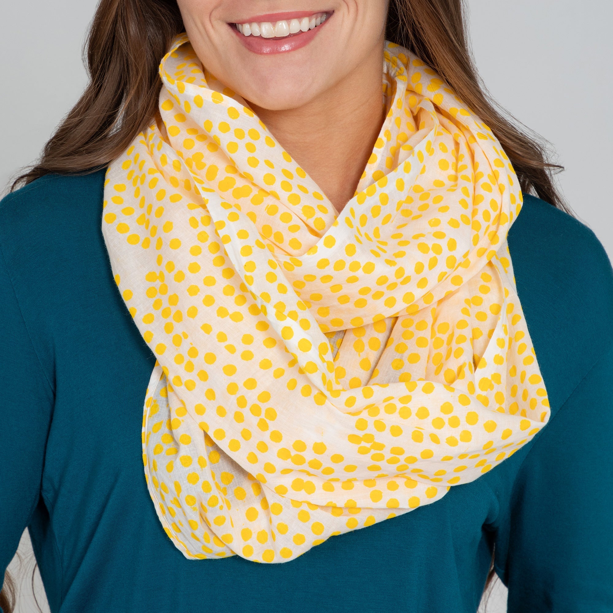 Waves of Color Infinity Scarf | Fair Trade - Aaria Tees Aaria Tees