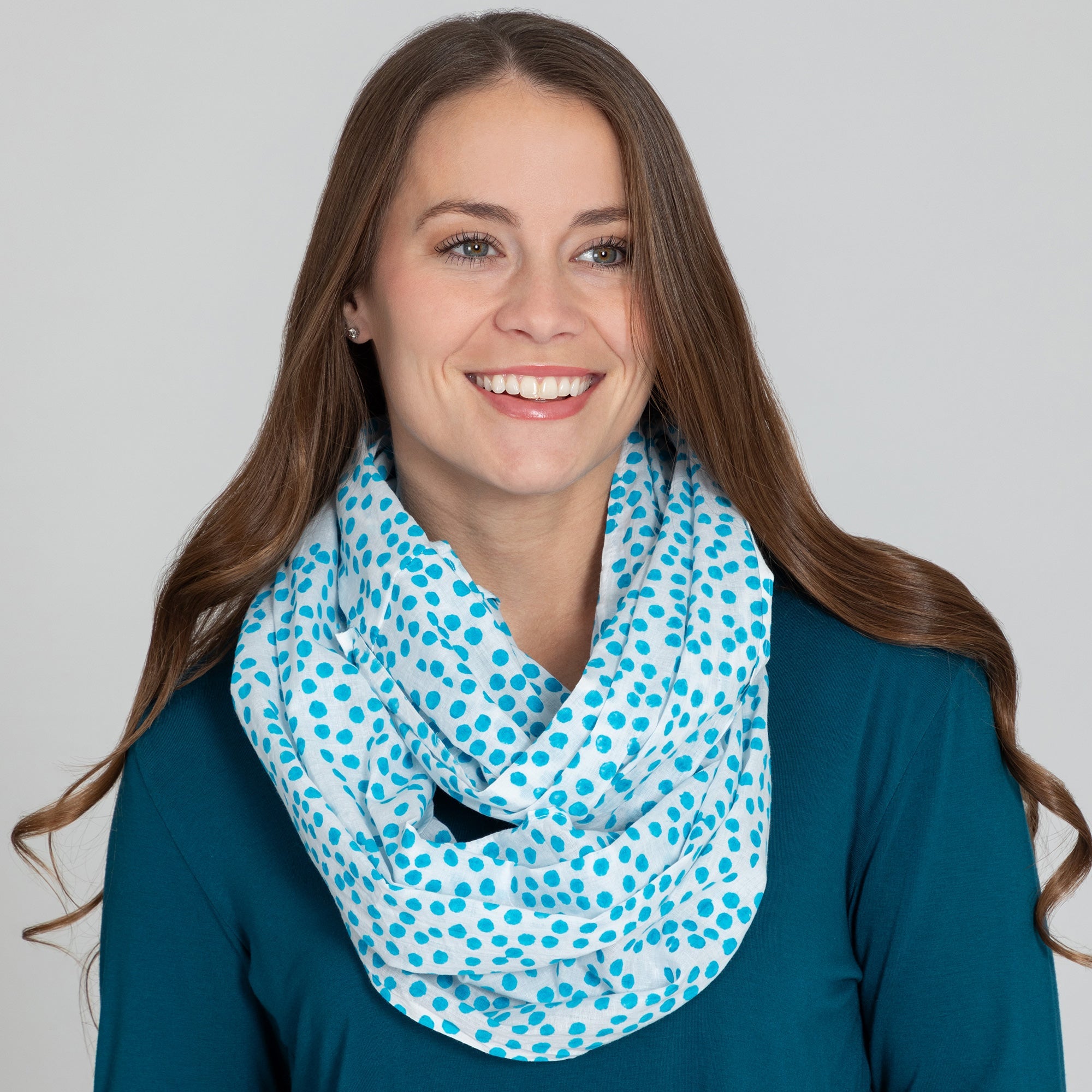 Waves of Color Infinity Scarf | Fair Trade - Aaria Tees Aaria Tees