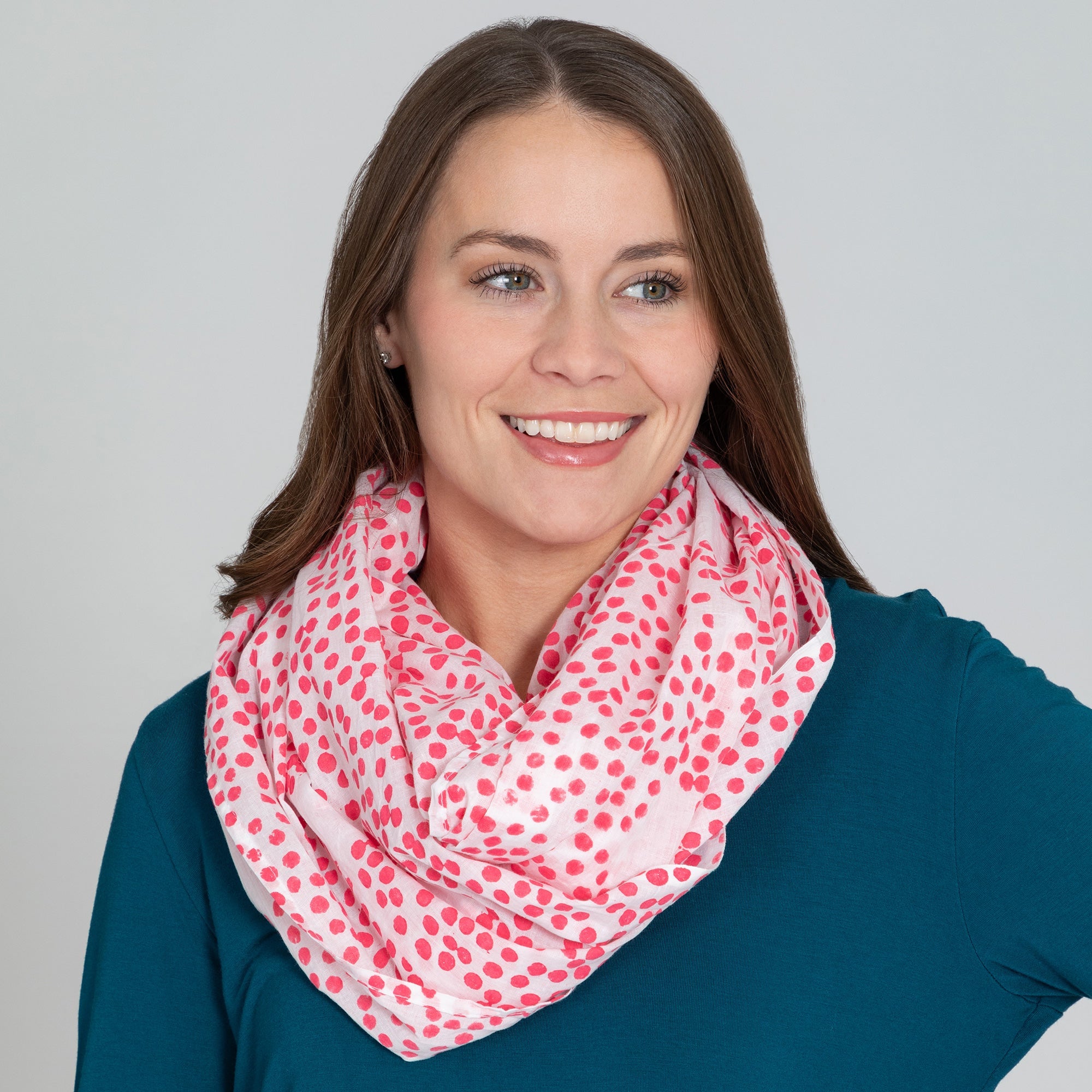 Waves of Color Infinity Scarf | Fair Trade - Aaria Tees Aaria Tees
