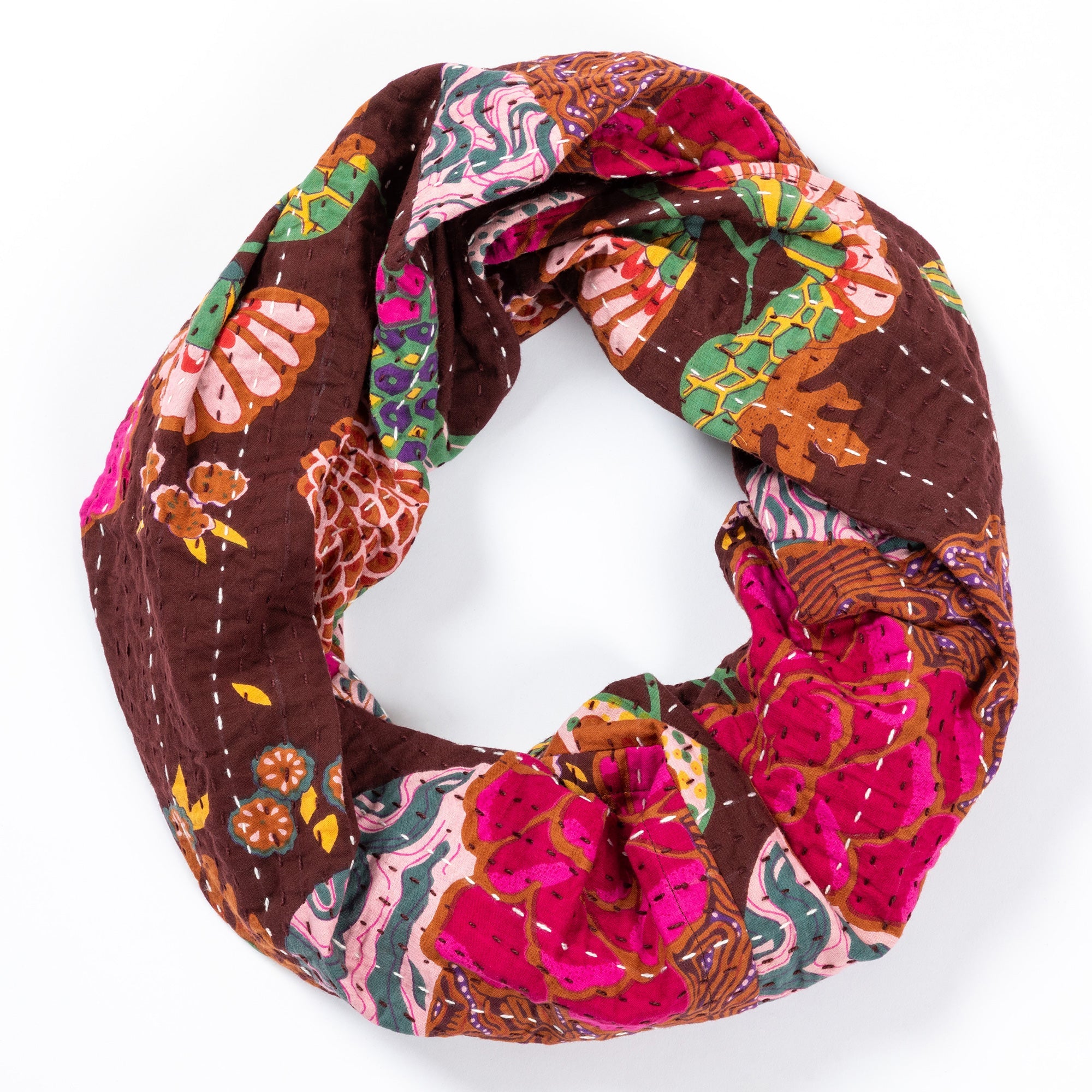 Waves of Color Infinity Scarf | Fair Trade - Aaria Tees Aaria Tees