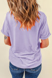 Orchid Petal Catch me by the water Fishes Printed T Shirt Aaria Tees