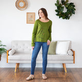 Organic Africa Cozy Scoop Neck - Aaria Tees Aaria Tees