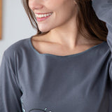 Organic Africa Cozy Scoop Neck - Aaria Tees Aaria Tees