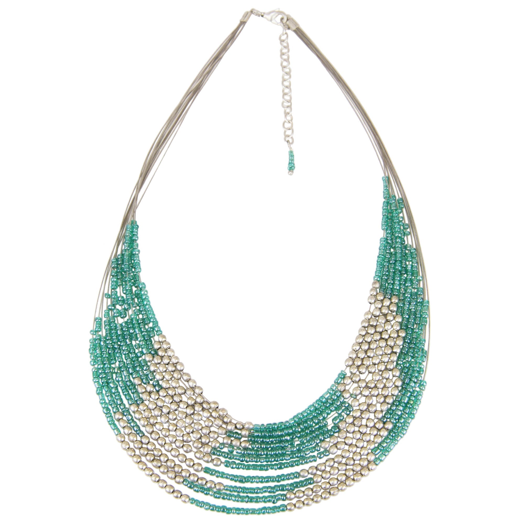 Sparkling Strands Necklace - Aaria Tees Aaria Tees
